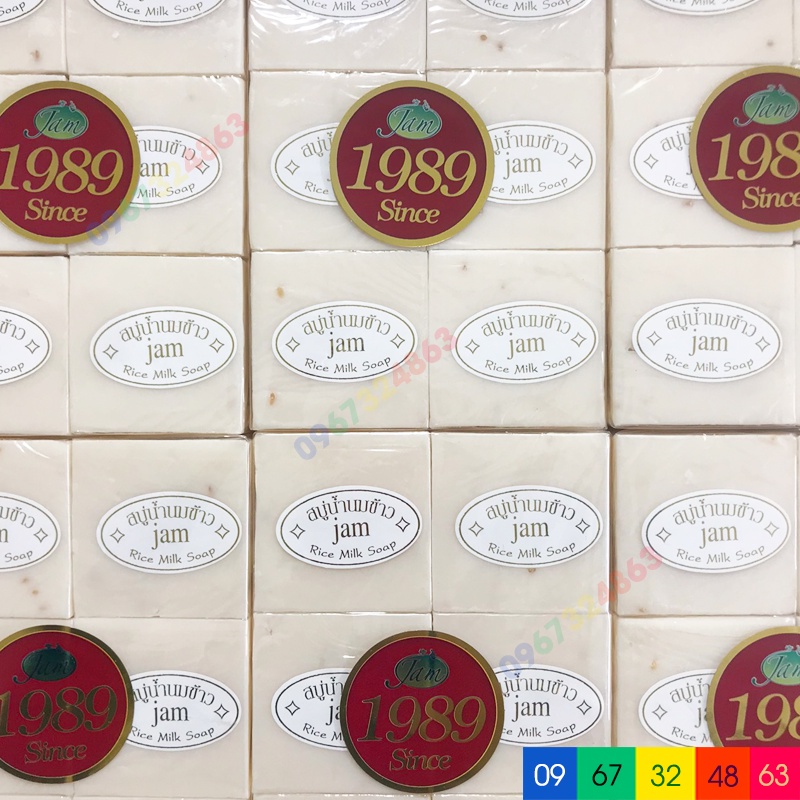 Xà phòng cám gạo JAM làm trắng da Thái Lan