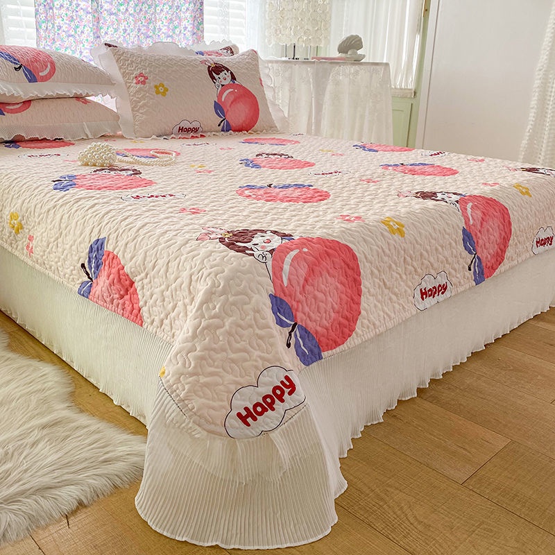 Vỏ Gối Chăn Và Ga Giường Họa Tiết Hoạt Hình Dễ Thương