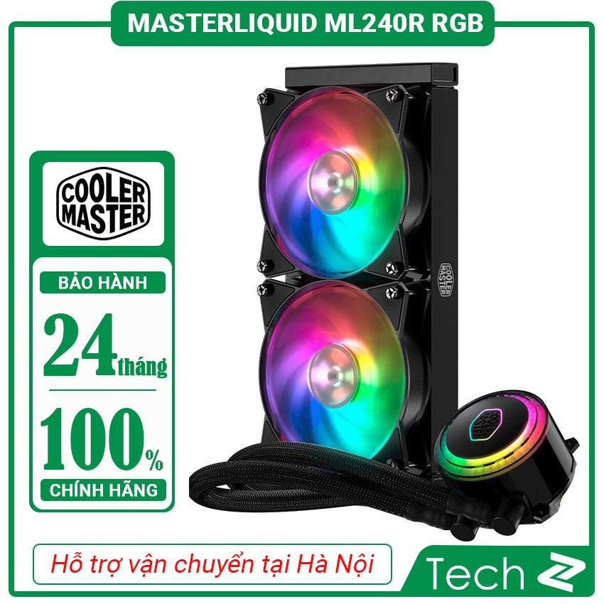 Tản nhiệt nước CPU Cooler Master MasterLiquid ML240R RGB