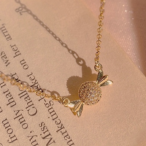 Vòng cổ Bằng Thép Titan Màu Kẹo Thời Trang Sang Trọng Cho Nữ