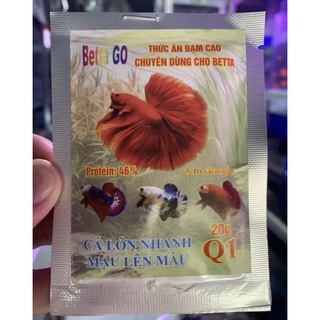THỨC ĂN DÀNH  CHO CÁ BETTA ,LIA THIA BETTA GO