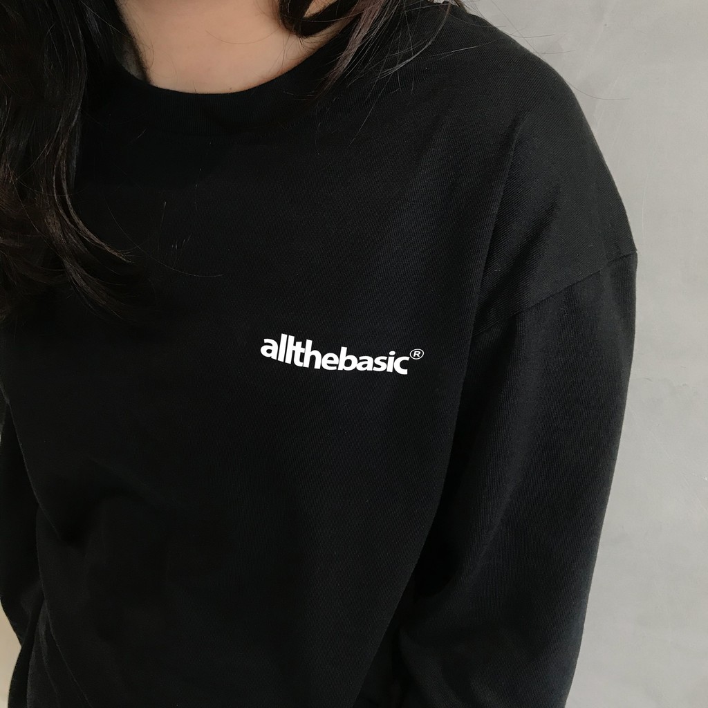 Áo thun dài tay form rộng Streetwear - All The Basic