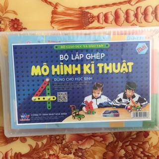 (Shopee Siêu Rẻ) Bộ lắp ghép mô hình kĩ thuật lớp 4