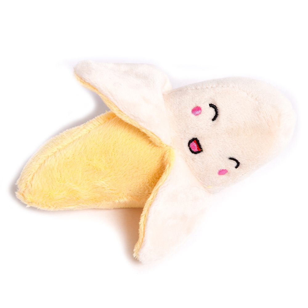 Đồ chơi tương tác hình trái cây nhồi bông có tiếng kêu nhỏ vui nhộn dành cho cún cưng mèo cưng TY0061