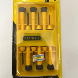Thanh lý toàn bộ Stanley - Bộ tô vít đồng hồ cán nhựa 6 cái