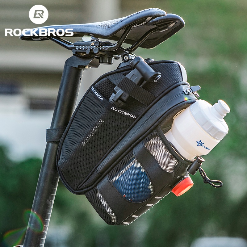Rockbros Túi Đựng Bình Nước Dung Tích Lớn Gắn Xe Đạp Tiện Dụng