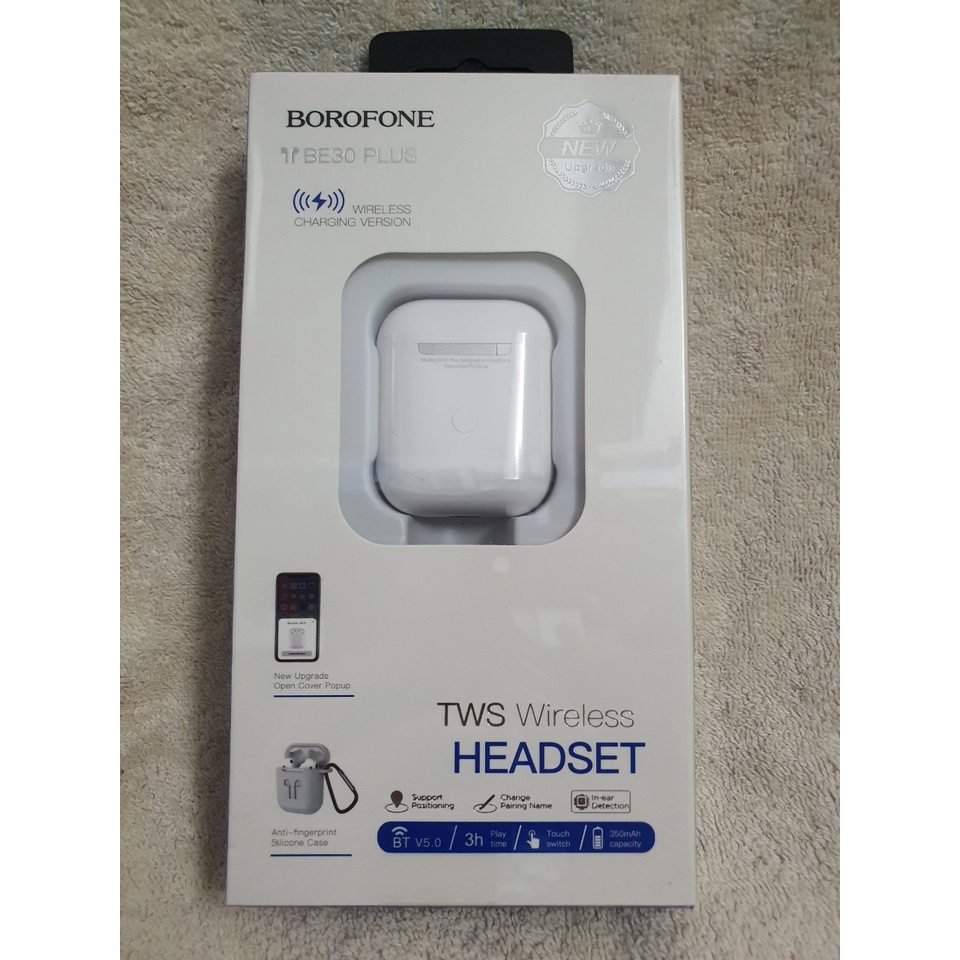 Tai nghe ko dây Bluetooth 5.0 Borofone BE30 Plus - Hàng cao cấp - chính hãng - Âm thanh hay