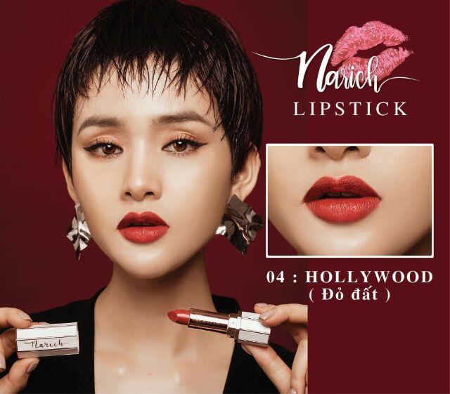 SON LỤA MẶT TRỜI NARICH LIPSTICK