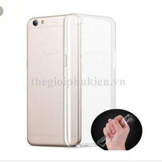Ốp lưng dẻo silicon trong suốt oppo F3/A77