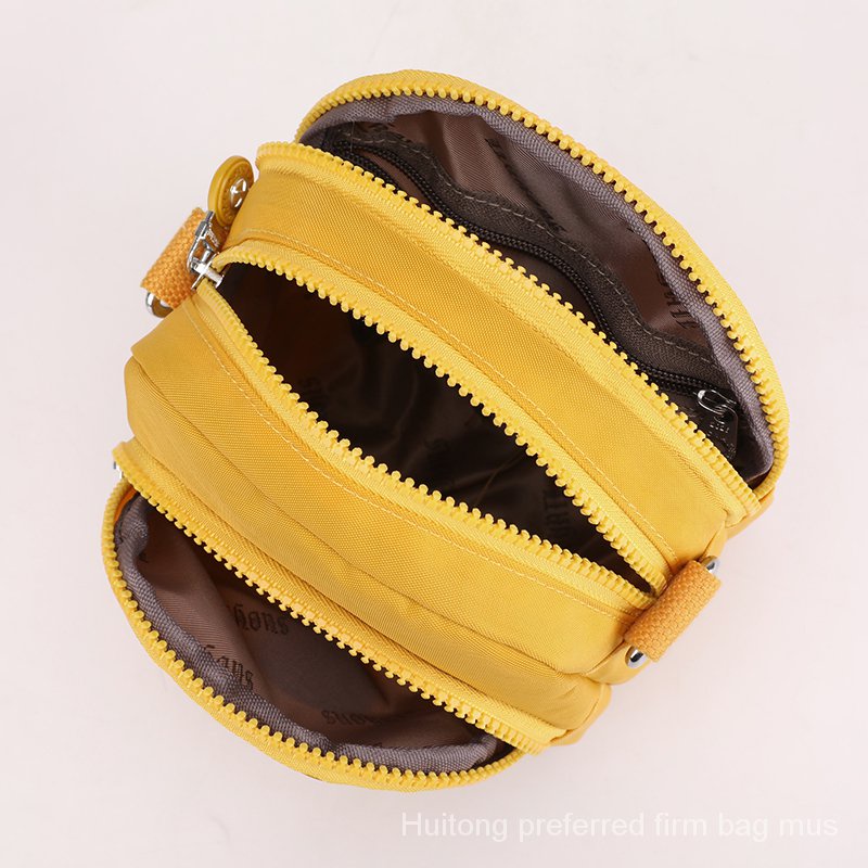 Túi Đeo Vai Vải Oxford Mini Ba Lớp In Họa Tiết Phong Cách Nhật Hàn Thời Trang Cho Nữ