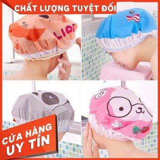 Mũ trùm ủ tóc dễ thương kute