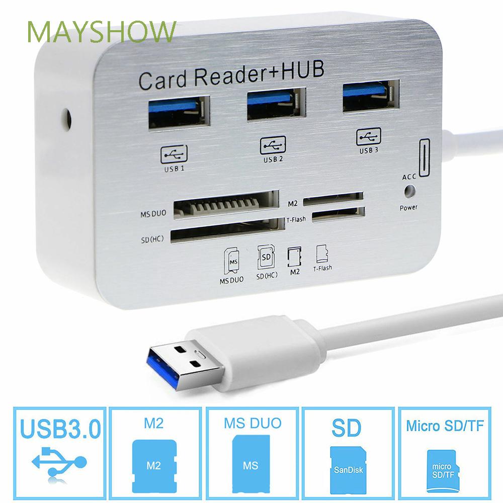 Đầu Đọc Thẻ MS SD M2 USB-C USB 3.0 Tiện Dụng Chất Lượng Cao | BigBuy360 - bigbuy360.vn