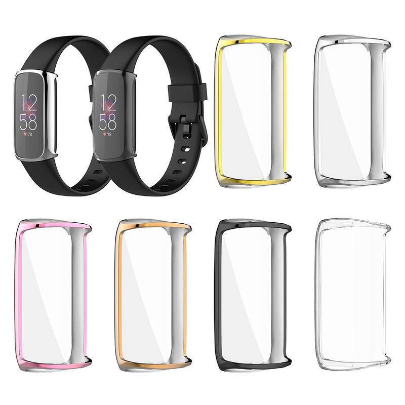 Ốp TPU Mềm Chống Sốc Bảo Vệ Mặt Đồng Hồ Thông Minh Fitbit Charge 5 4 3