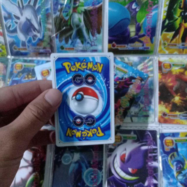 Thẻ bài Pokemon nhựa dẻo