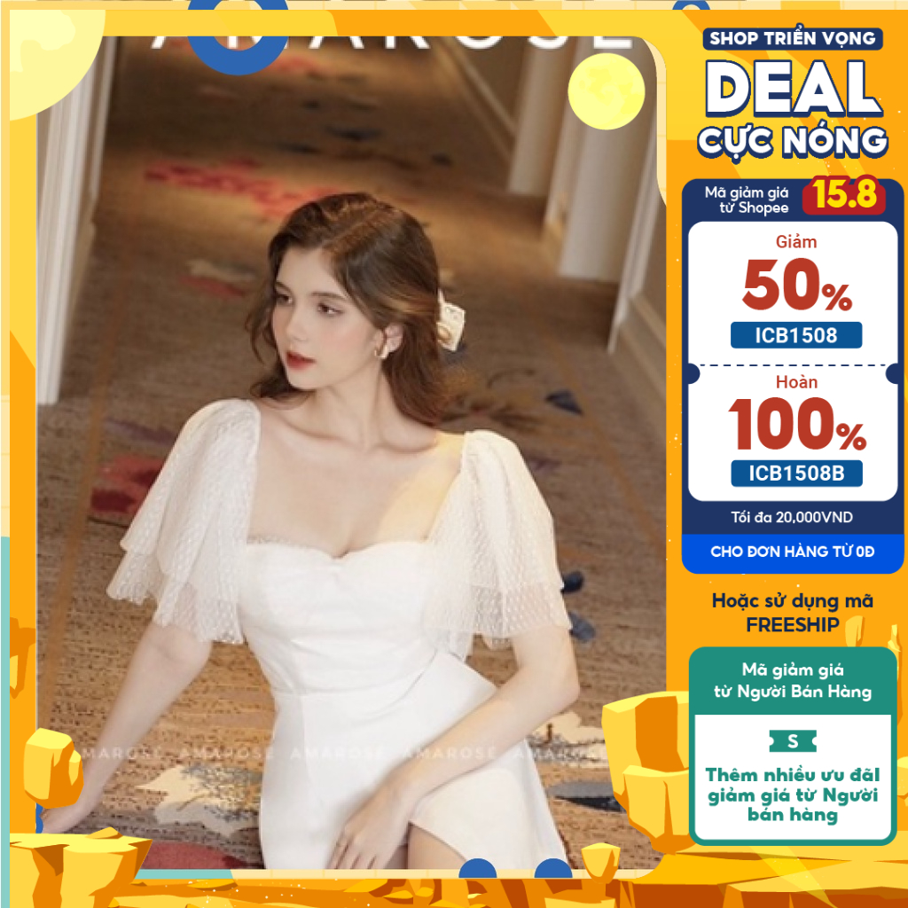 Set áo Voan lưới tay cánh tiên (ChelliTop và Clara skirt)