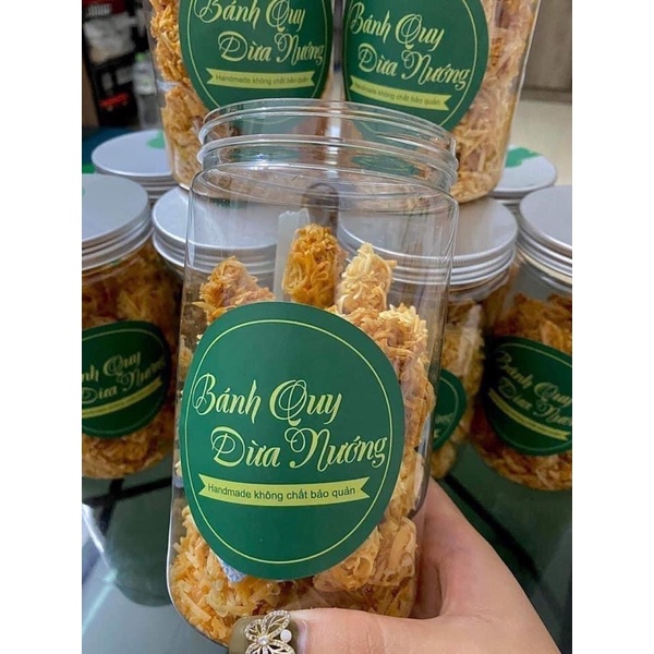 Bánh quy dừa sấy Cookies 79k/1 lọ 200gram