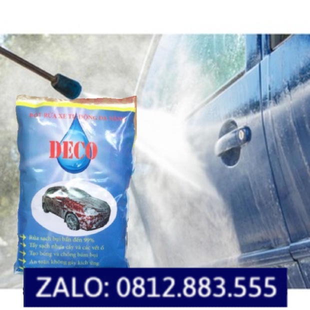 BỘT RỬA XE KHÔNG CHẠM, BỌT TUYẾT KHÔNG CỌ DECO - 0.5Kg