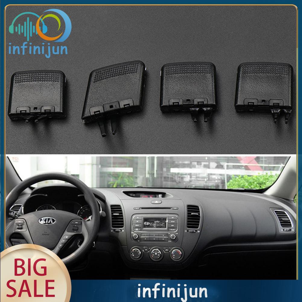 Bộ dụng cụ sửa chữa lỗ thông gió xe hơi Kia K3 2011-2018 bằng ABS và PC màu đen