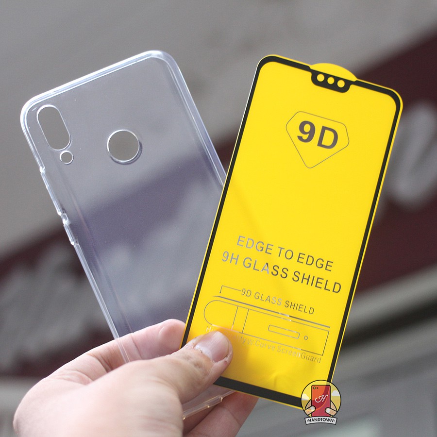 [COMBO SỐC] Ốp lưng Huawei Y9 2019 + kính cường lực 9D full màn full keo