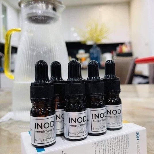 Serum hôi nách INOD Huyền Phi,tinh dầu hôi nách khử hôi nách, hôi chân, hết thâm ,sáng da 5ml - phutuan91