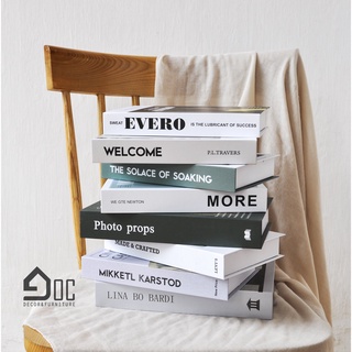 Sách giả, sách mô hình decor, trang trí bàn làm việc, chụp ảnh Góc Decor