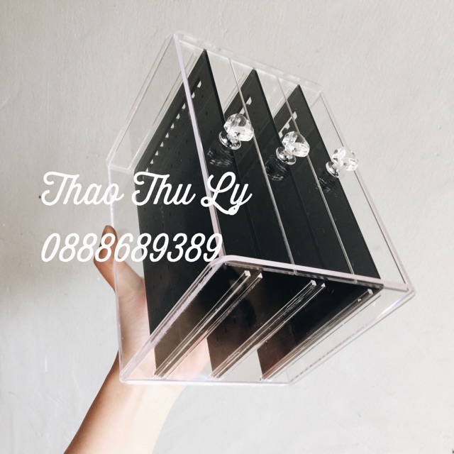 Hộp đựng nữ trang 3 ngăn