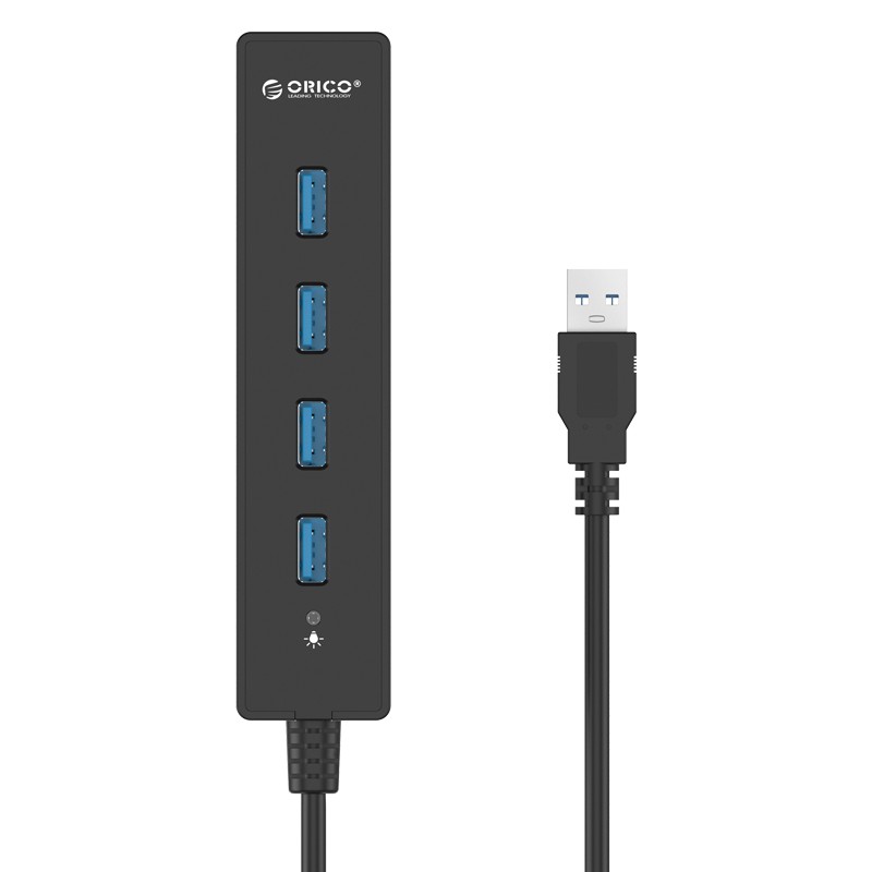 Bộ chia USB HUB 4 cổng USB 3.0 ORICO W8PH4-U3 - Bảo Hành Chính Hãng Orico 12 Tháng