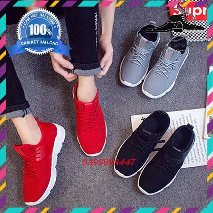 GIÀY THỂ THAO NỮ [GIÀY VẢI] [SIÊU NHẸ SIÊU BỀN] [HOT TREND] [ ÊM CHÂN ] KHỬ MÙI