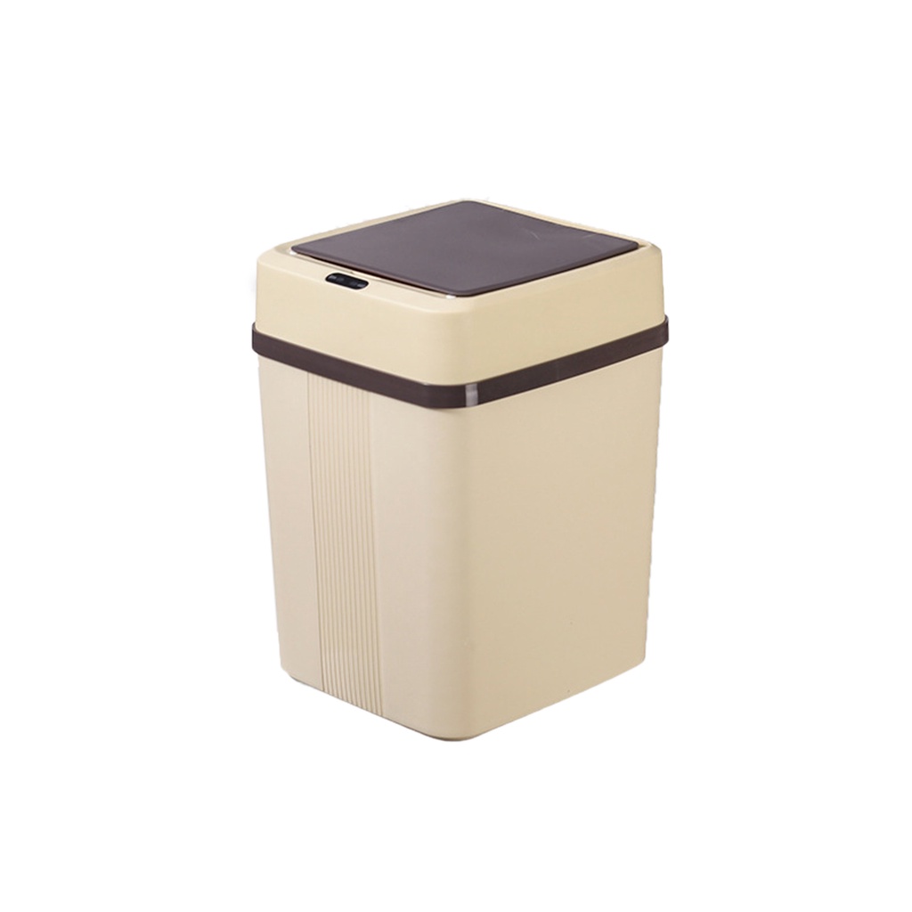 [Hàng HOT] Thùng Rác Cảm Ứng Tự Động Thông Minh 12L Không Cần Chạm Phong Cách Đơn Giản【Utah054】