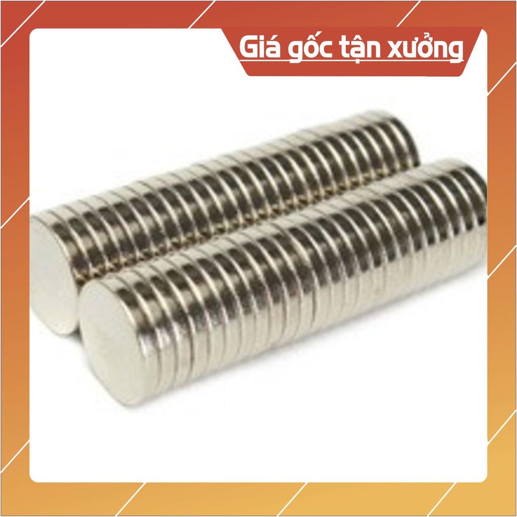 [Xả Kho] Nam châm viên 15x3mm, CAM KẾT CHẤT LƯỢNG, lực hút mạnh