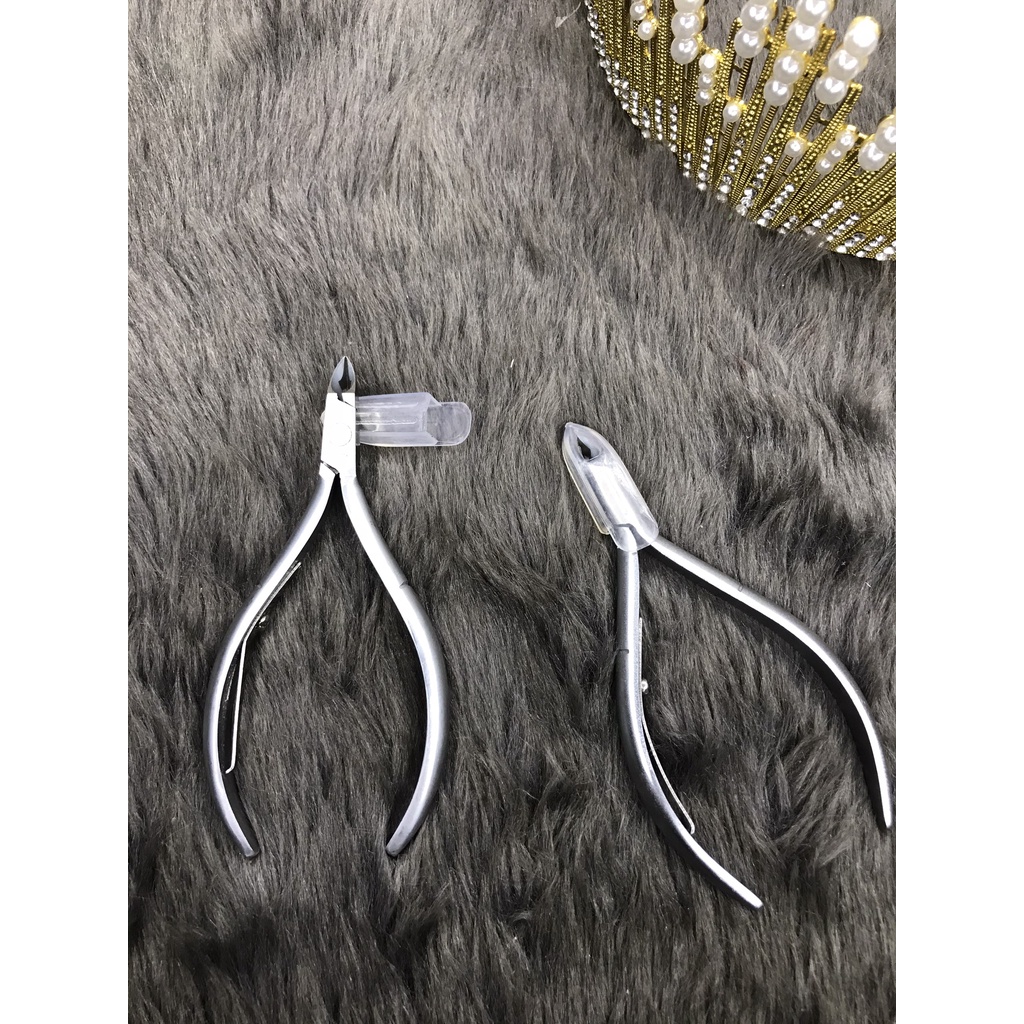 kìm vàng nhặt da inox làm móng ( miễn ship )