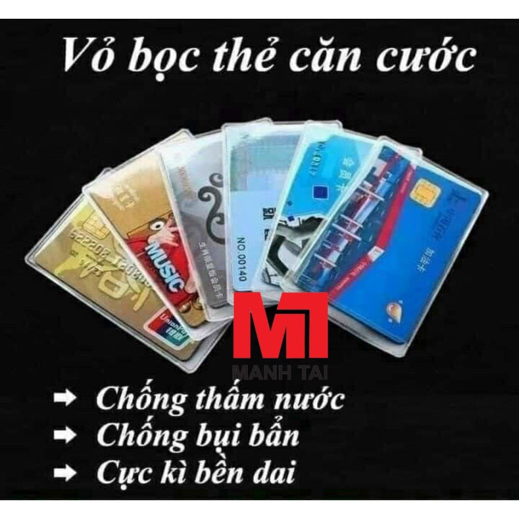 Vỏ bọc thẻ căn cước  (1 xấp/100 cái)