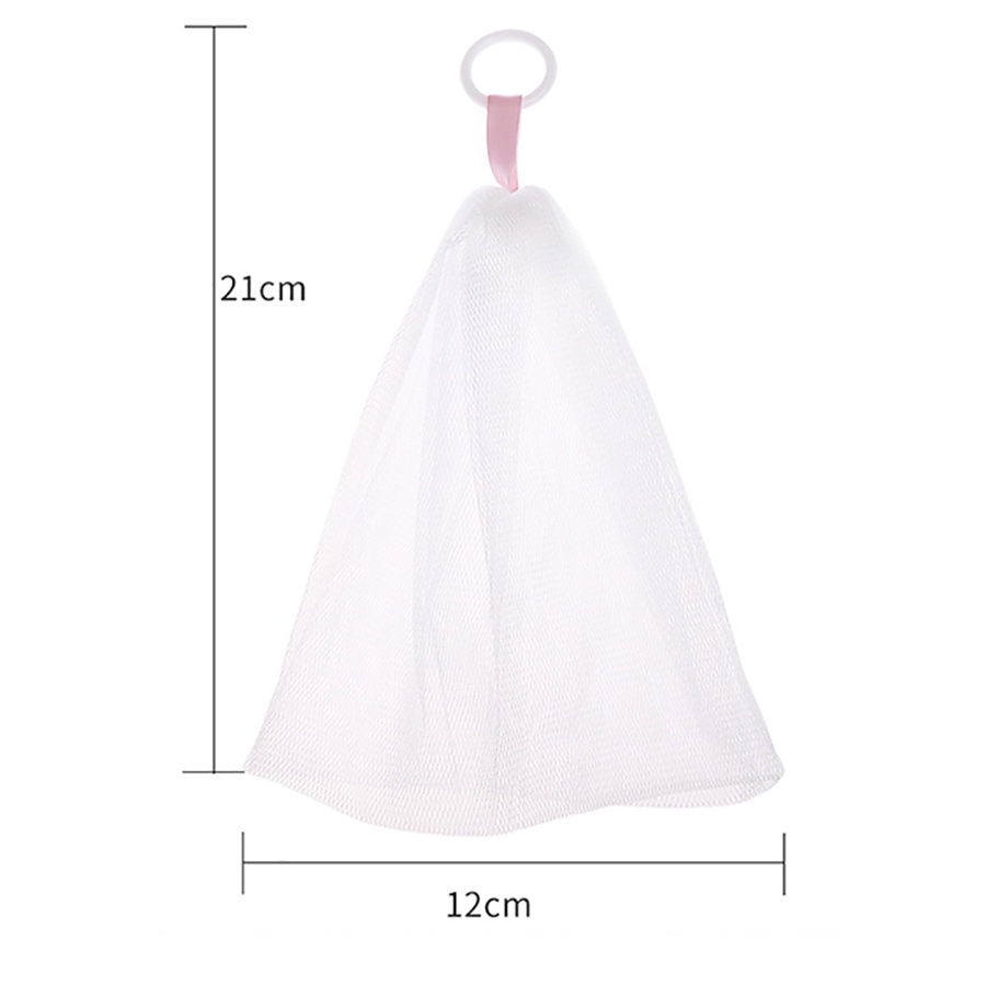 Túi Lưới Tạo Bọt Xà Phòng Rửa Mặt Tiện Dụng