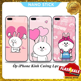 Ốp lưng iphone 7 plus, 8 plus, 7, 8, 6 plus,6, 6s, 6s plus, ốp iphone kính cường lực, in theo yêu cầu_nanostick, 0906