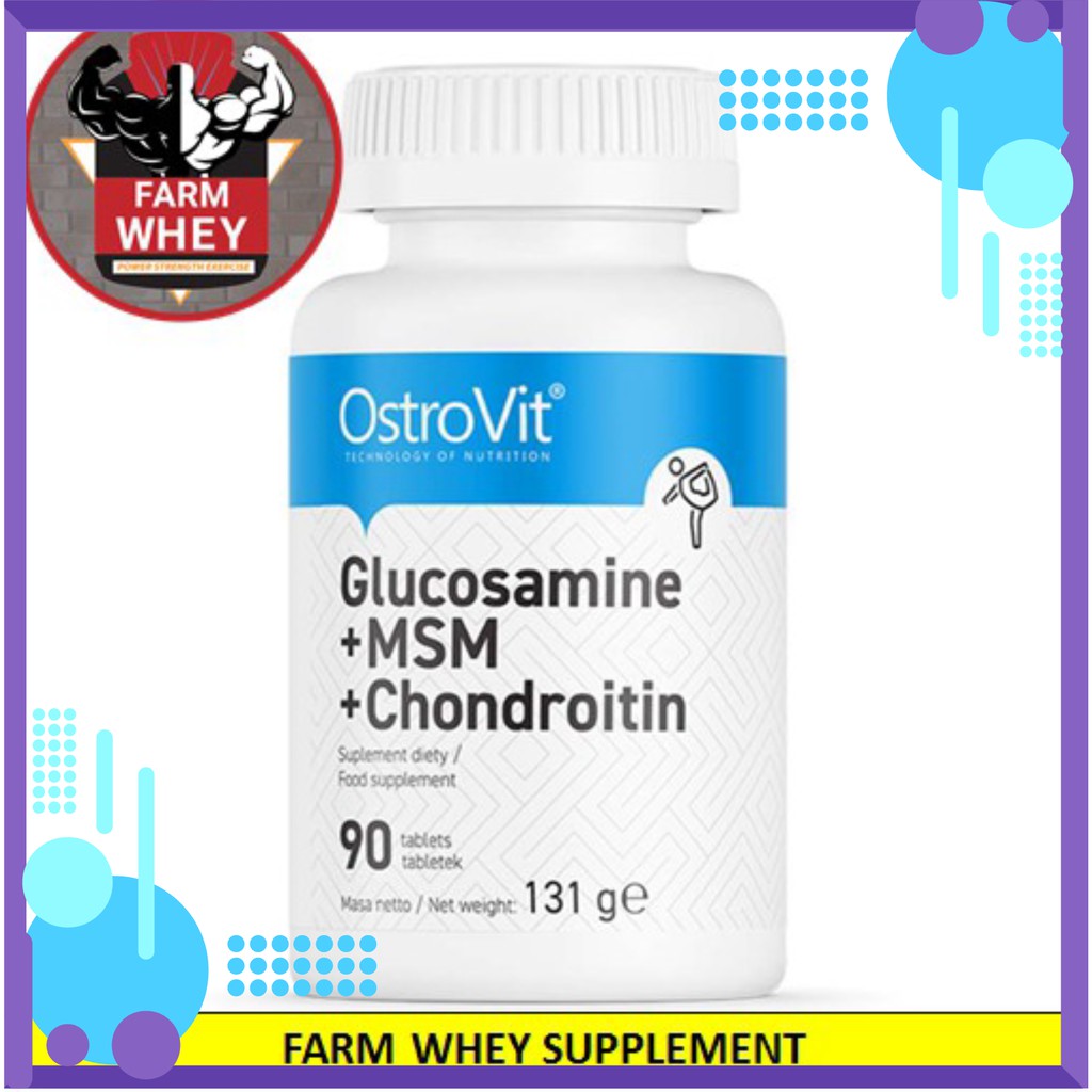 SIÊU GIẢM GIÁ -  (DEAL HỜI - GIÁ SỐC) Viên hỗ trợ xương khớp Ostrovit Glucosamine+MSM+Chondroitin