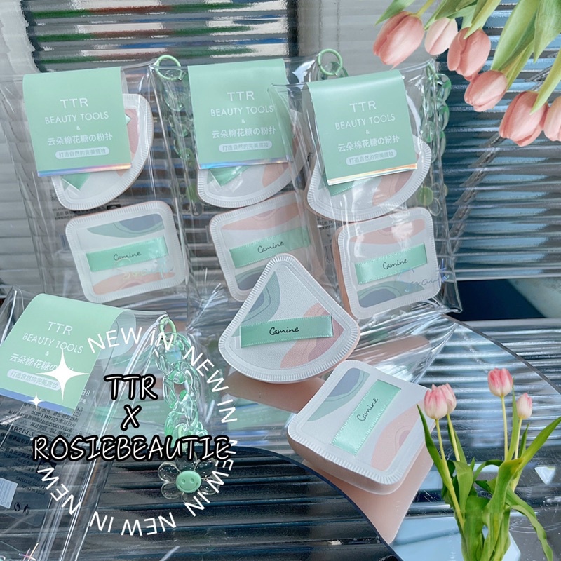 Bông Mút Tán Nền TTR x Rosiebeautie Tone Pastel Siêu Mềm Nhiều Dáng Nhiều Kiểu