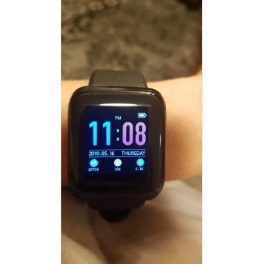 Đồng hồ thông minh Smart Watch 116 plus chống nước theo dõi vận động hỗ trợ theo dõi sức khỏe và định vị GPS