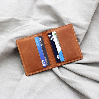 Ví card da bò Handmade Anh Tho Leather MSC-01