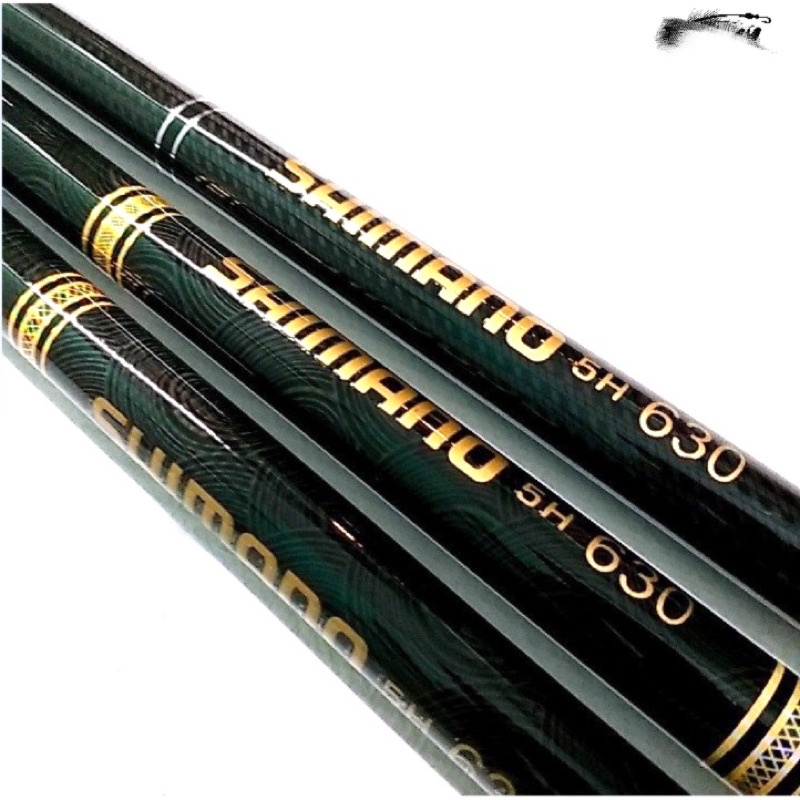 Cần câu tay dài 6m3 _ 5H tải cá 9kg hàng loại 1 shimano tặng kèm  chì + khoá linh + ốp cần + lưỡi câu đơn + phao