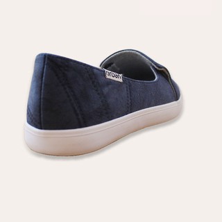 Giày slipon nữ đi siêu êm chân ( xanh và đỏ )