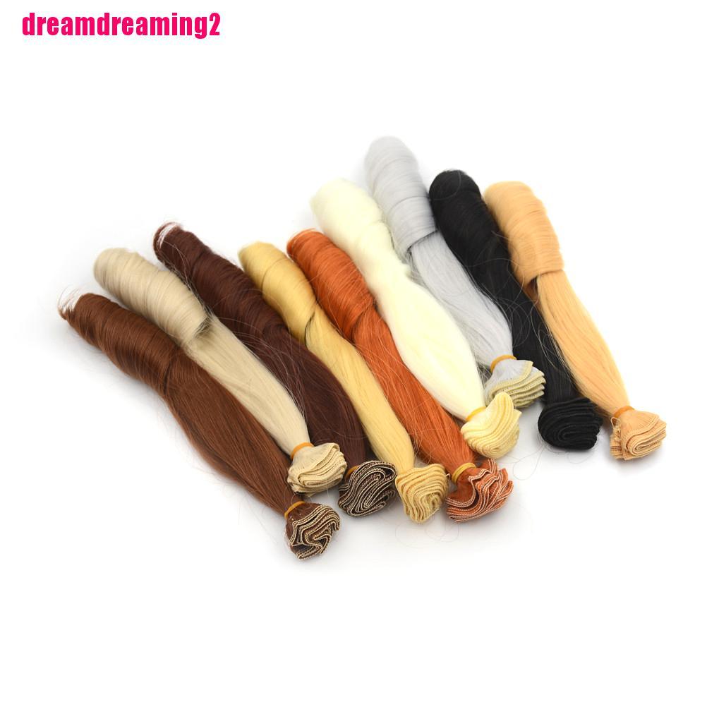 Tóc Giả Dài 20cm Cho Búp Bê Tỉ Lệ 1 / 3 1 / 4