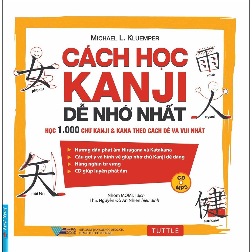 Sách tiếng Nhật - Cách học Kanji dễ nhớ nhất