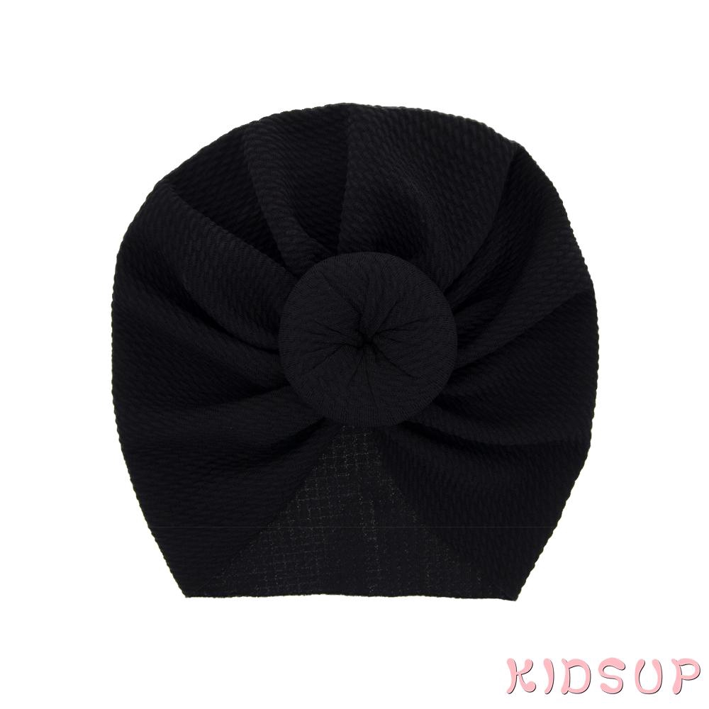 Mũ Turban Bằng Cotton Pha Mềm Mại Dễ Thương Cho Bé Sơ Sinh