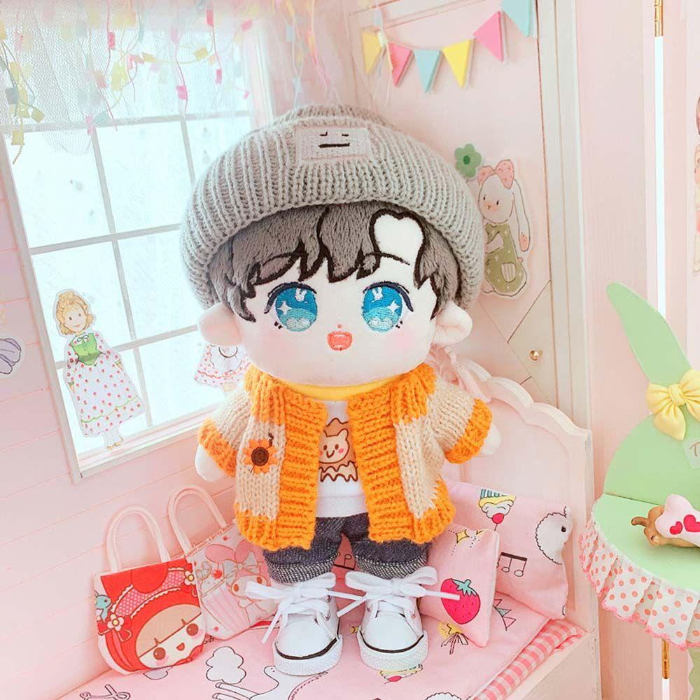 JARRED Bộ Đồ Vải Cotton Nhồi Bông Thủ Công Dễ Thương Cho Búp Bê