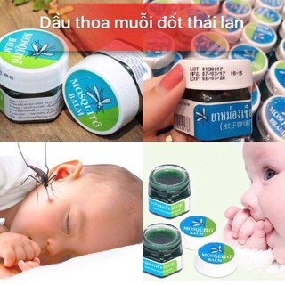 Kem Bôi Trị Muỗi Đốt Cho Bé Mosquito Balm Thái Lan