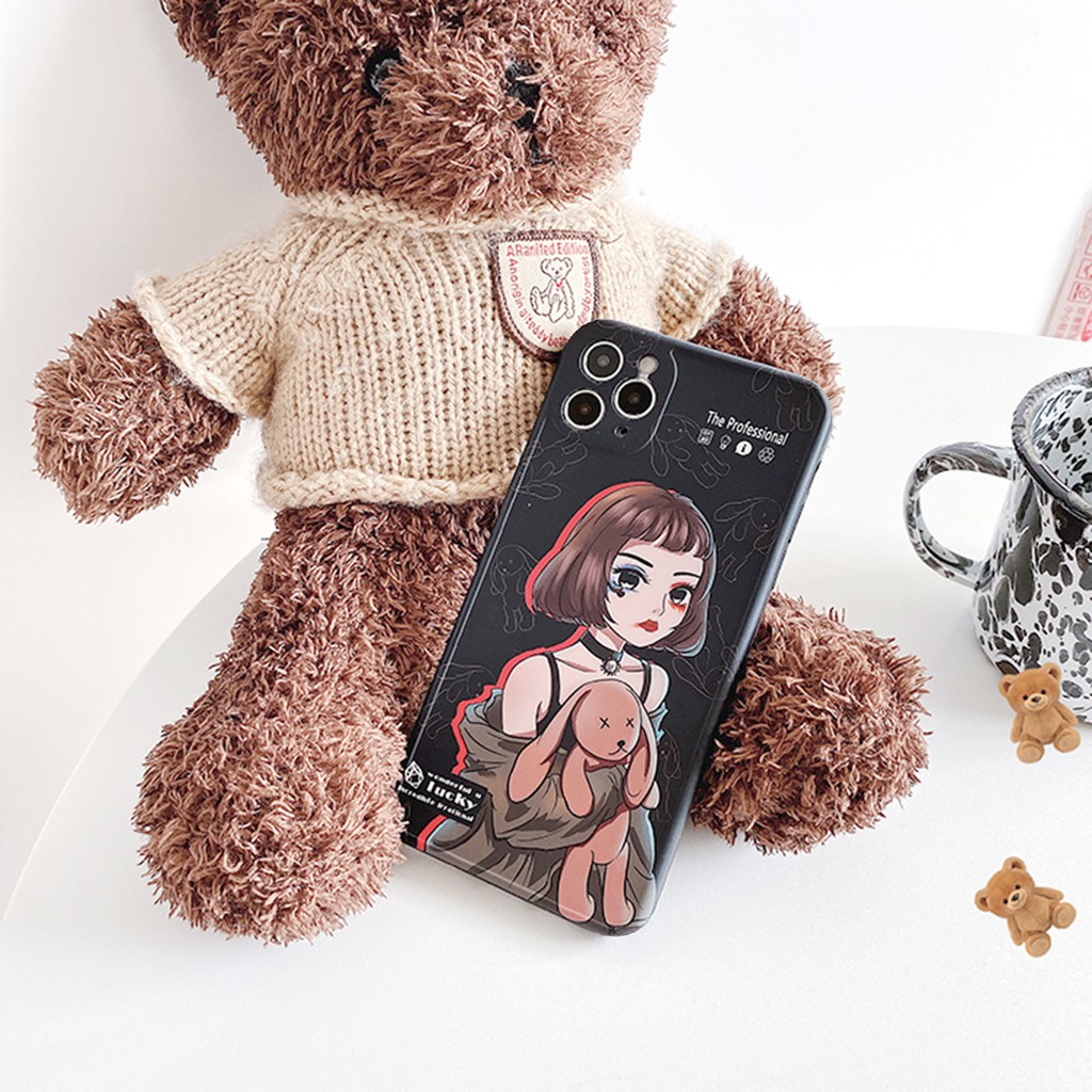 Ốp lưng iphone Hailey IMD dày dặn viền nổi 6/6plus/6s/6splus/7/7plus/8/8plus/x/xr/xs/11/12/13/pro/max/plus/promax | BigBuy360 - bigbuy360.vn