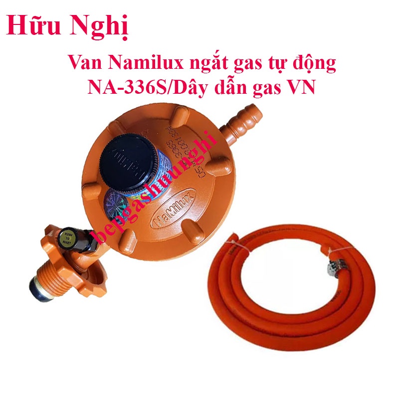 Van gas tự động Namilux ngắt gas tự động NA-336S-VN / Dây dẫn gas các loại,van bình gas xám vàng