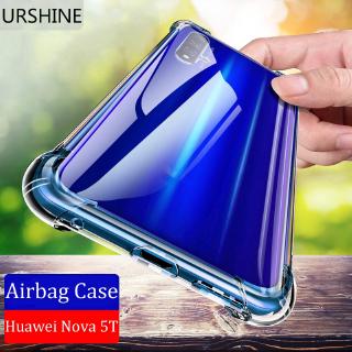 Ốp điện thoại silicon trong suốt chống sốc cho Huawei Nova 5T Nova 5i Pro 5 Pro