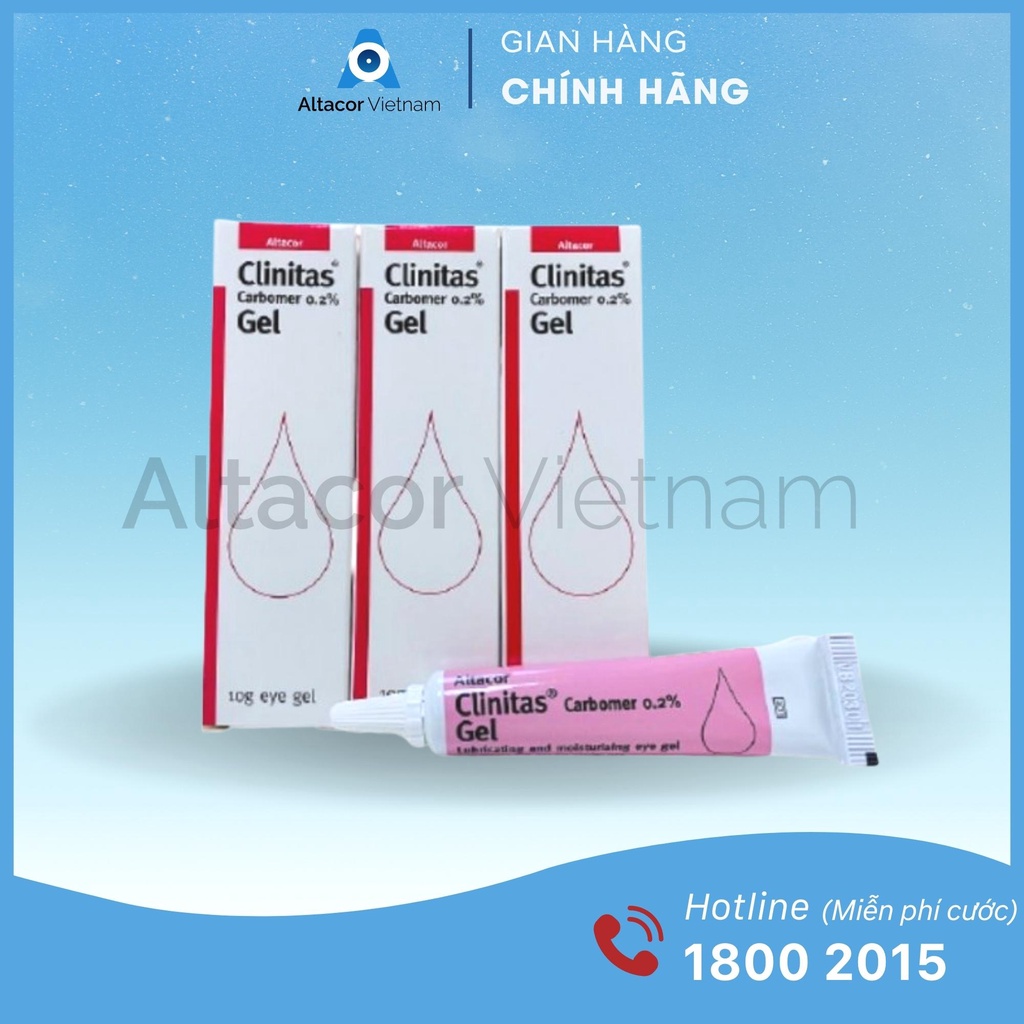Gel Tra Mắt Clinitas Gel ® 0.2 %