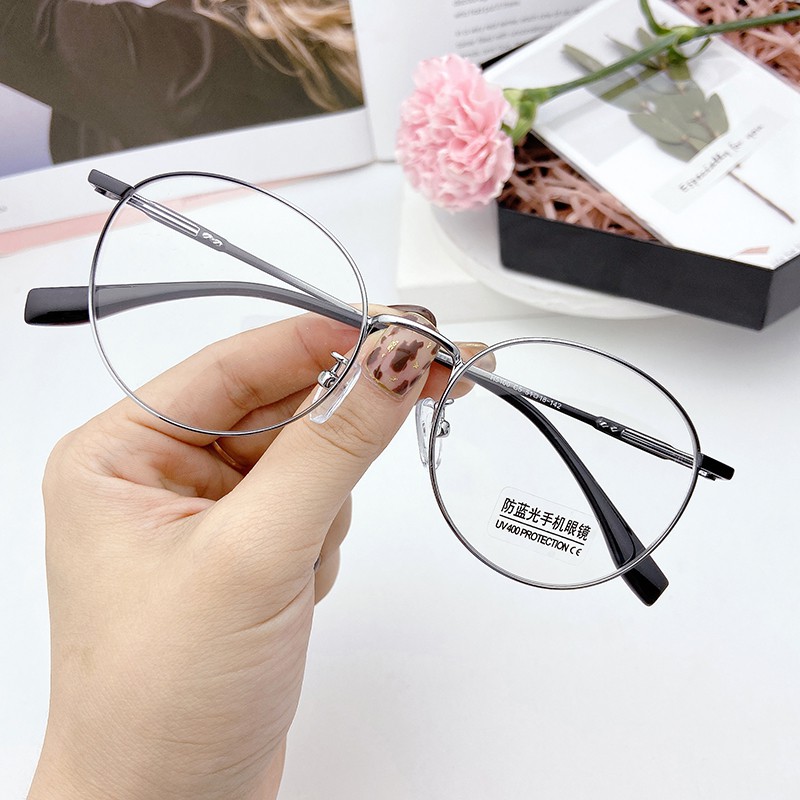 Mắt Kính Gọng Tròn Chống Ánh Sáng Xanh Jz5100 | BigBuy360 - bigbuy360.vn